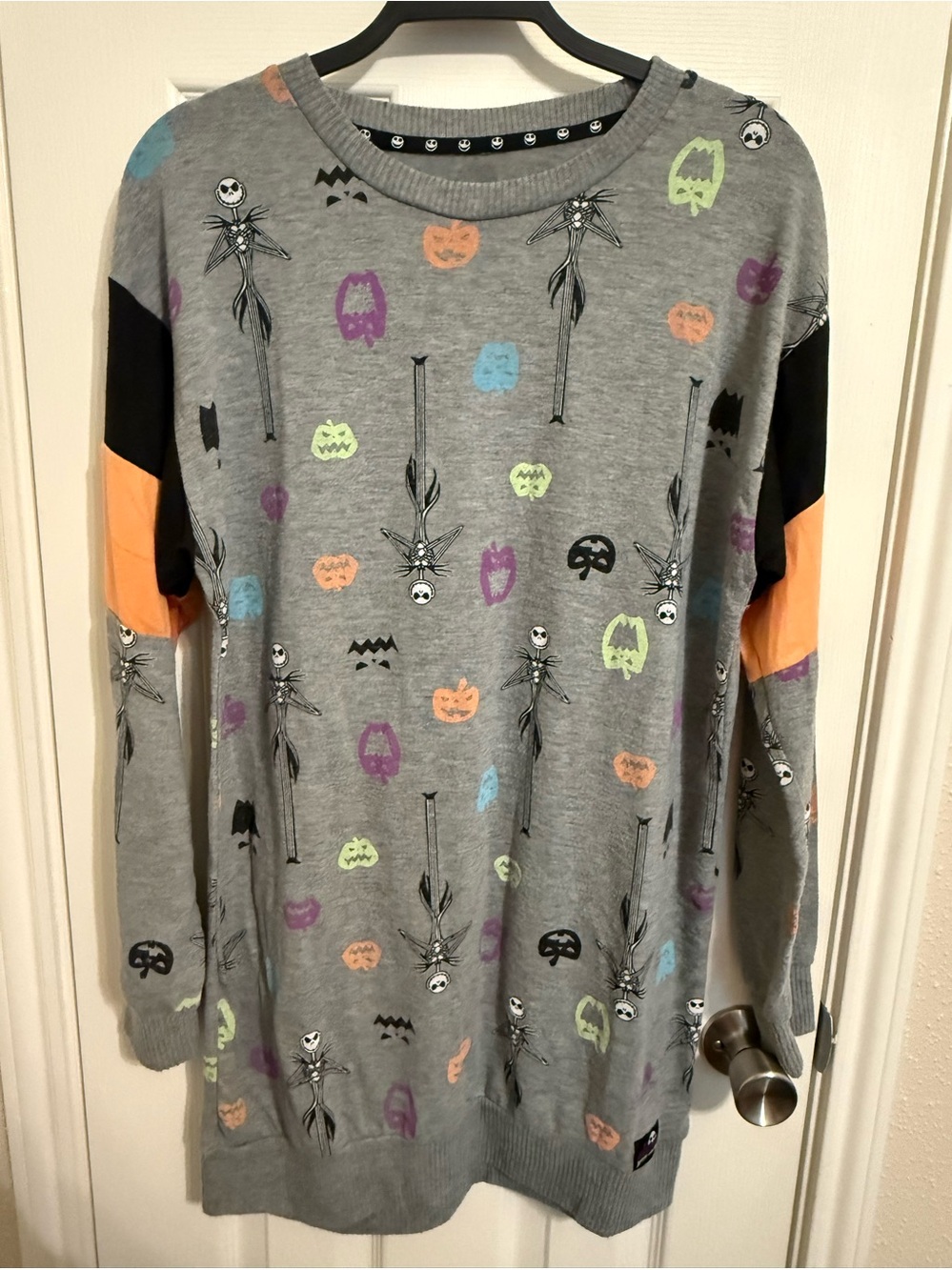 Disney Nightmare Before Christmas sweater dress/ tunic adult medium